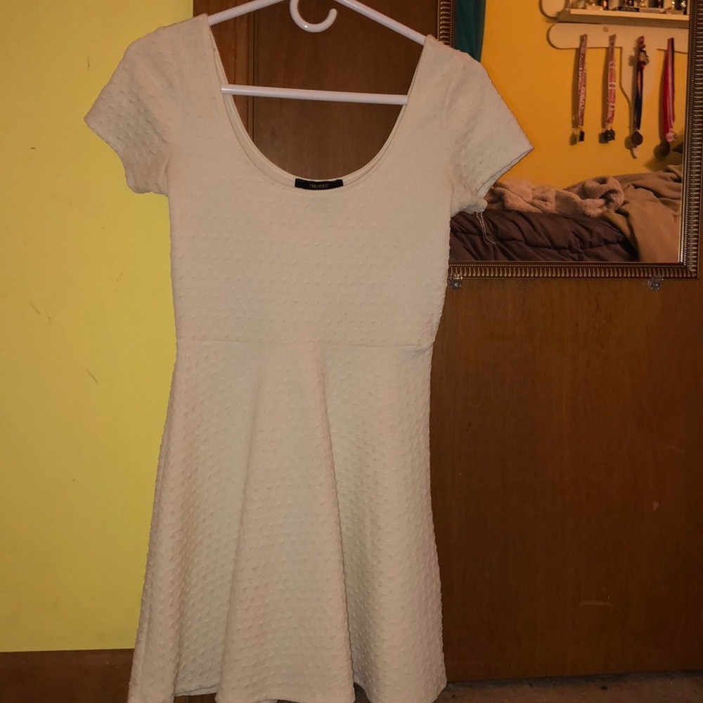 Cream colored dress